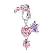 Butterfly Heart Clickers 