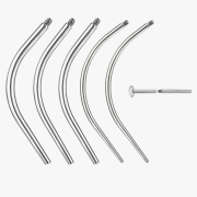 G23 Titanium Curved Outer Thread Pin Taper 